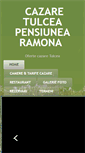 Mobile Screenshot of pensiunea-ramona-tulcea.ro